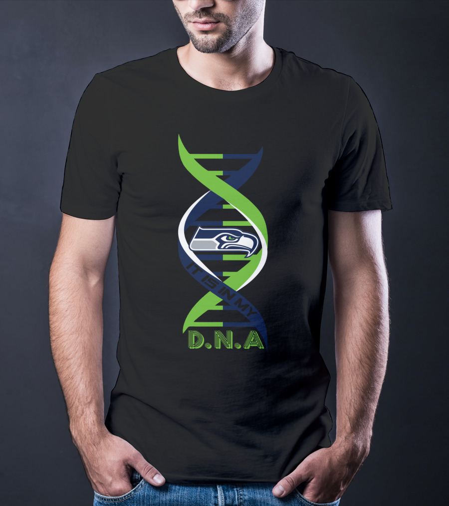 Seattle Seahawks It Is In My DNA. T-Shirt