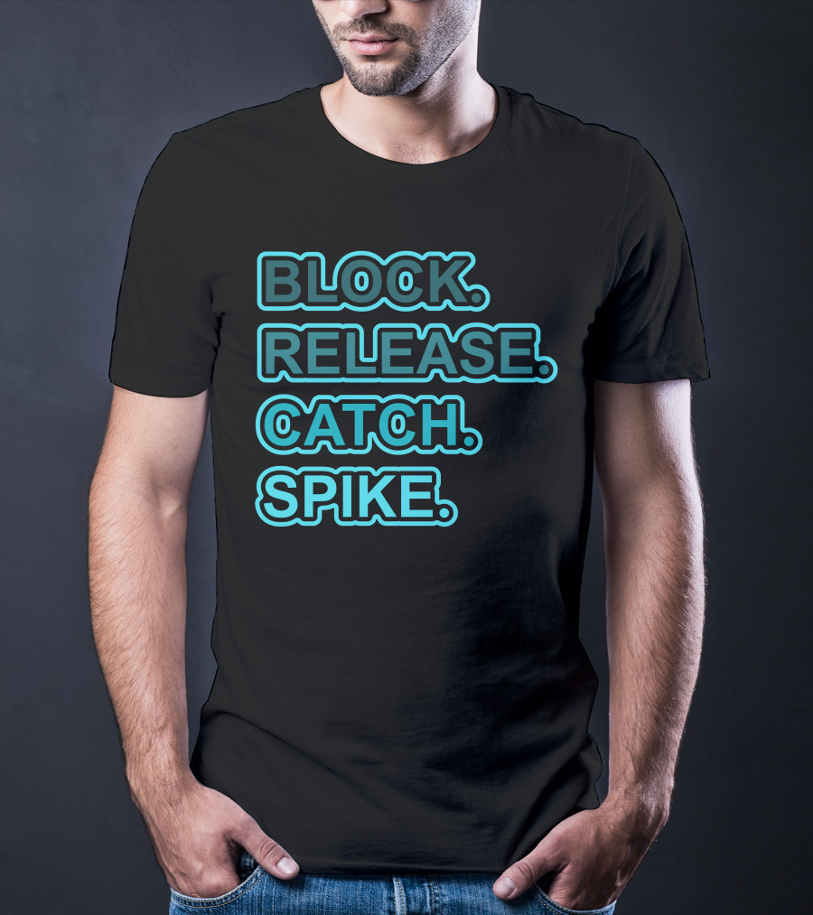 Block Release Catch Spike T-Shirt