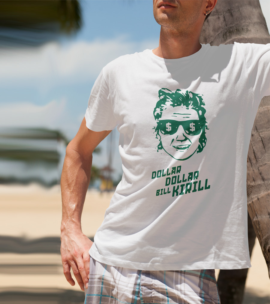 Dollar Dollar Bill Kirill Sunglasses Icon With Dollar Signs T-Shirt