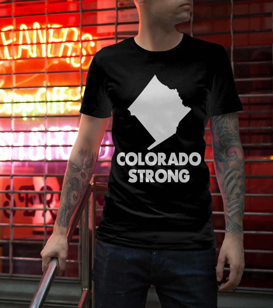 Colorado Strong DC State Outline T-Shirt