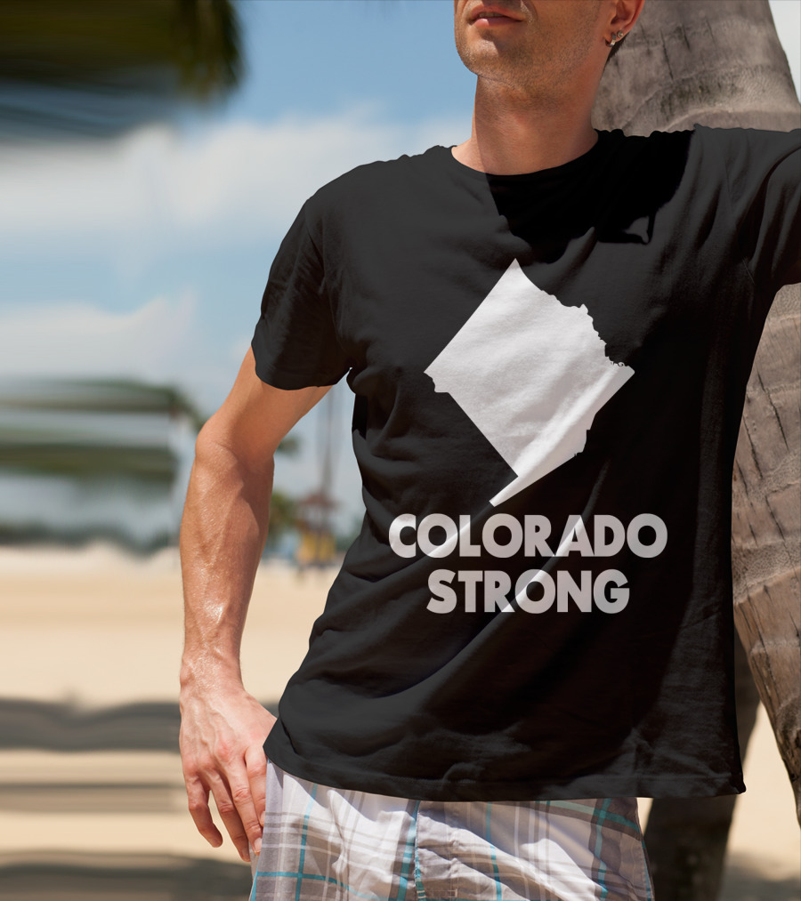 Colorado Strong DC State Outline T-Shirt