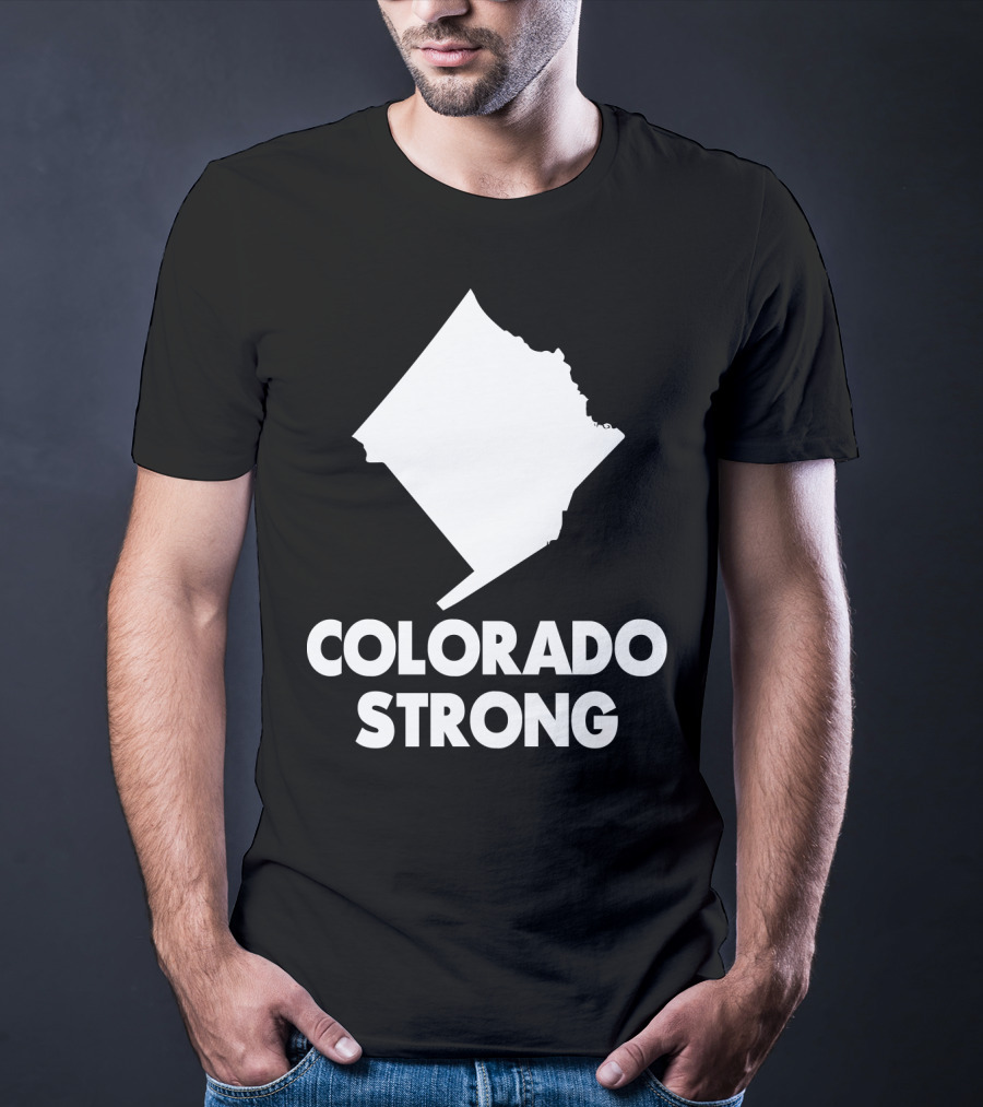 Colorado Strong DC State Outline T-Shirt