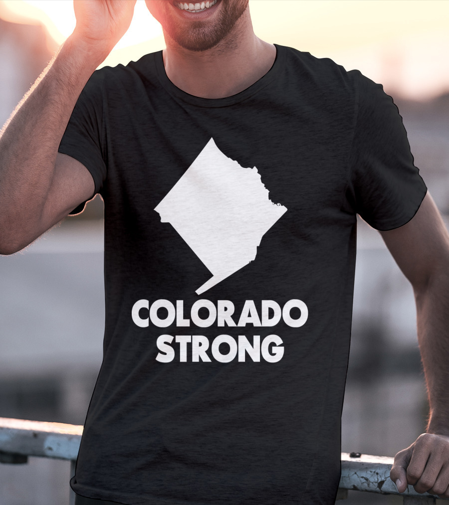 Colorado Strong DC State Outline T-Shirt