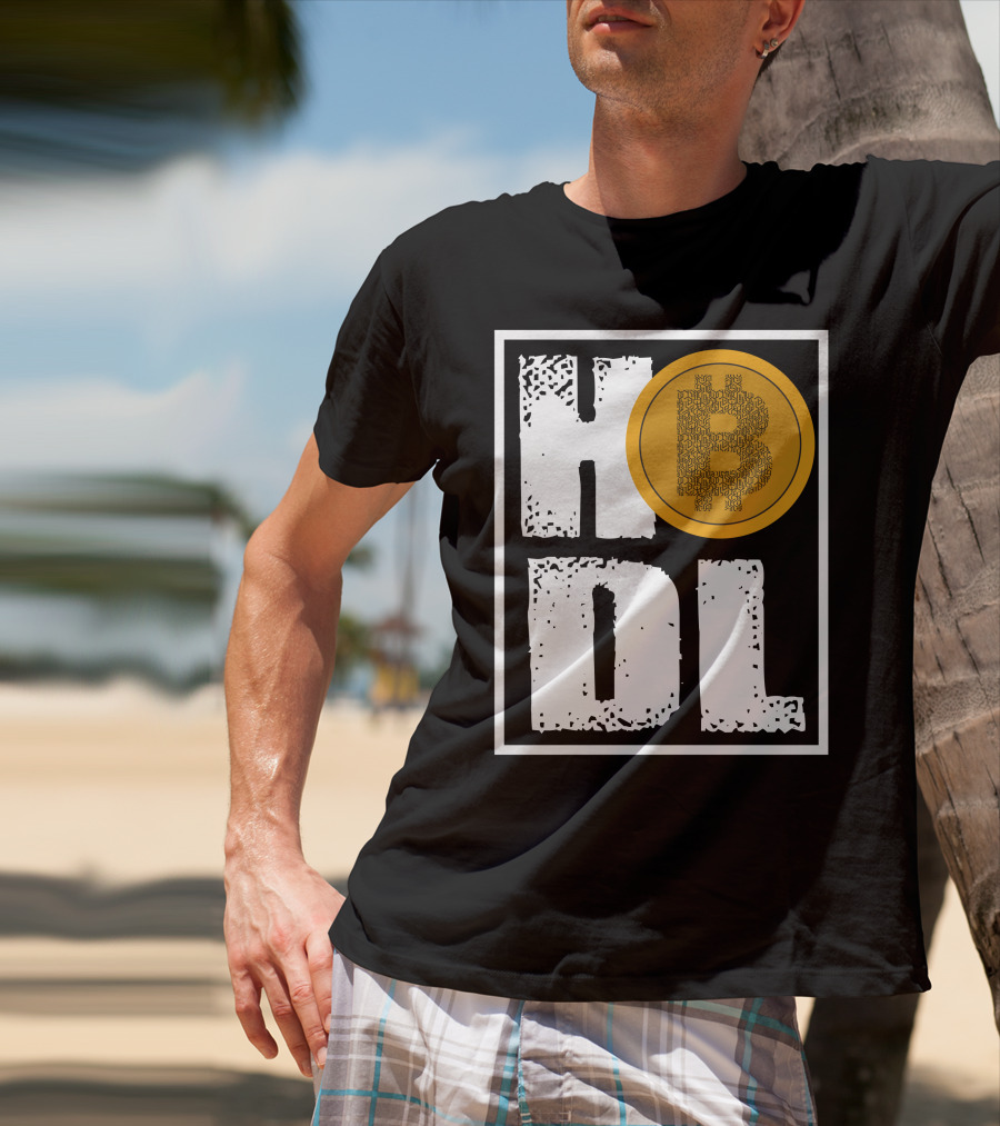 Bitcoin BTC Crypto HODL Coin Currency T-Shirt