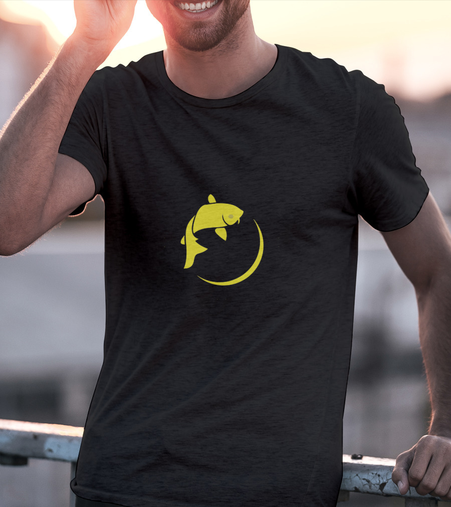 Alex Epic Koi Moon Yellow T-Shirt