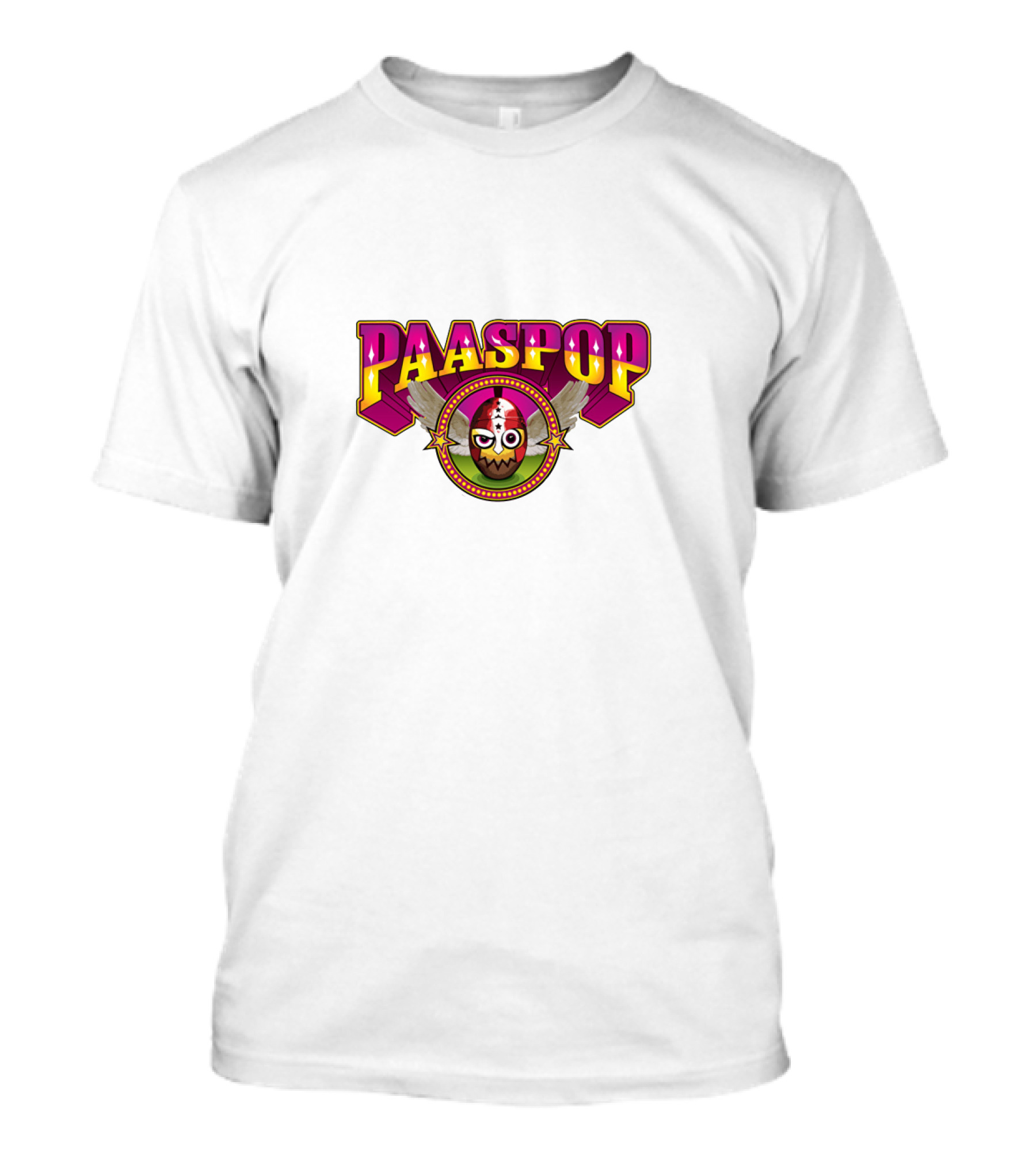 PAASPOP Owl Wings Festival Badge T-Shirt