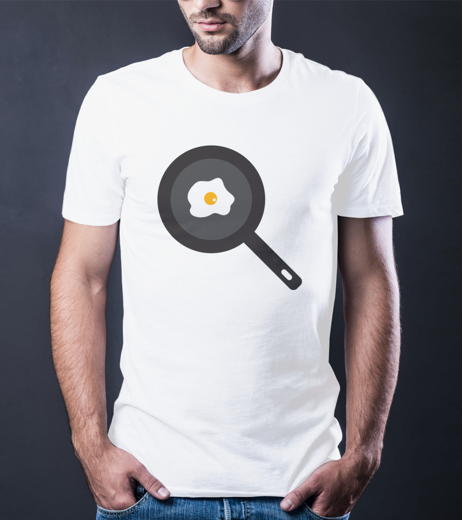 Pan With Fried Egg Cooking T-Shirt