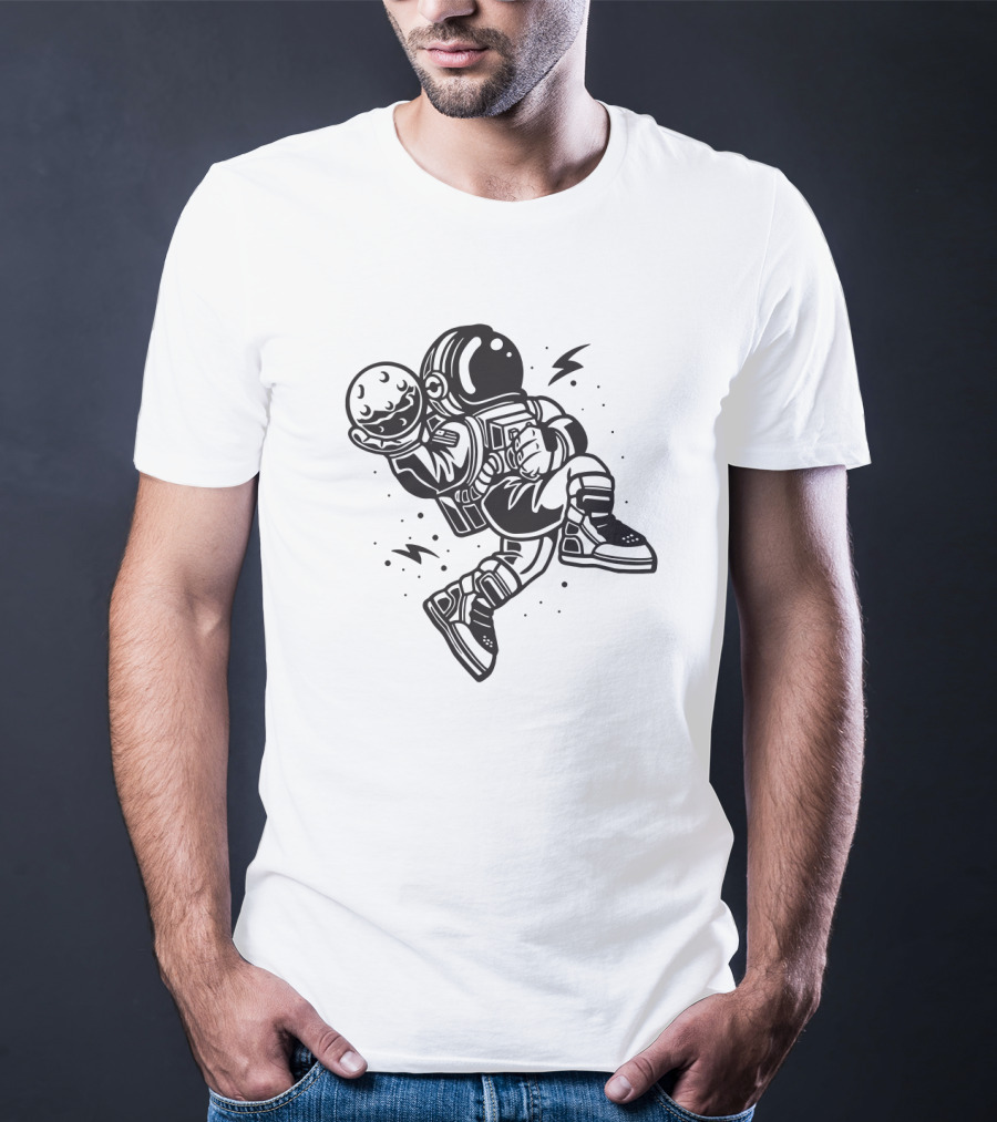 Billionaire Boys Club Astronaut Basketball Dunk T-Shirt