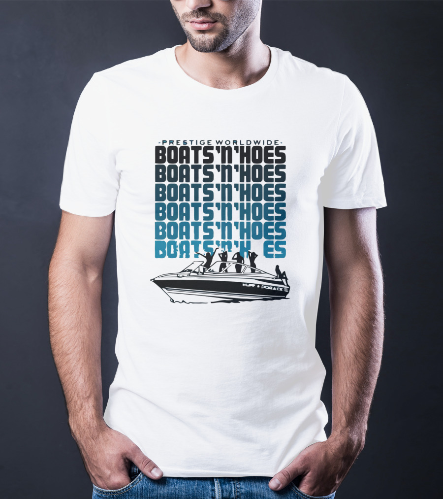 Prestige Worldwide Boats 'N' Hoes Boat T-Shirt