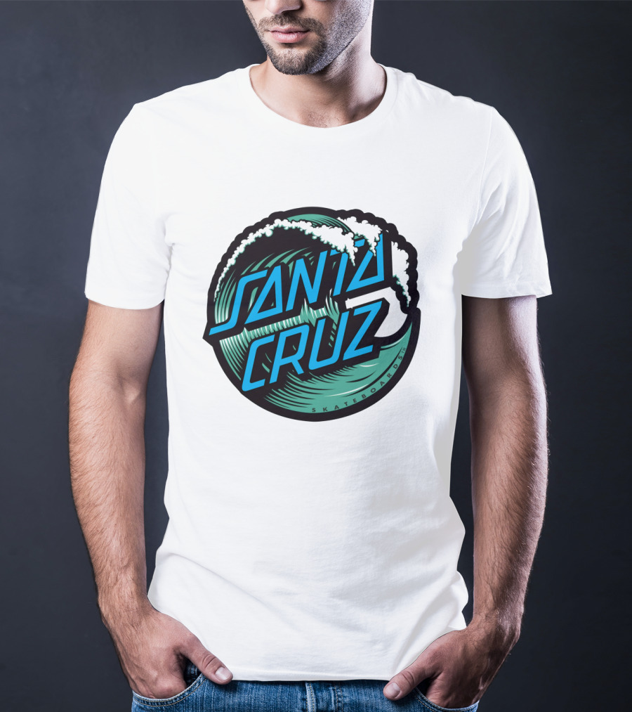 Santa Cruz Skateboards Wave T-Shirt