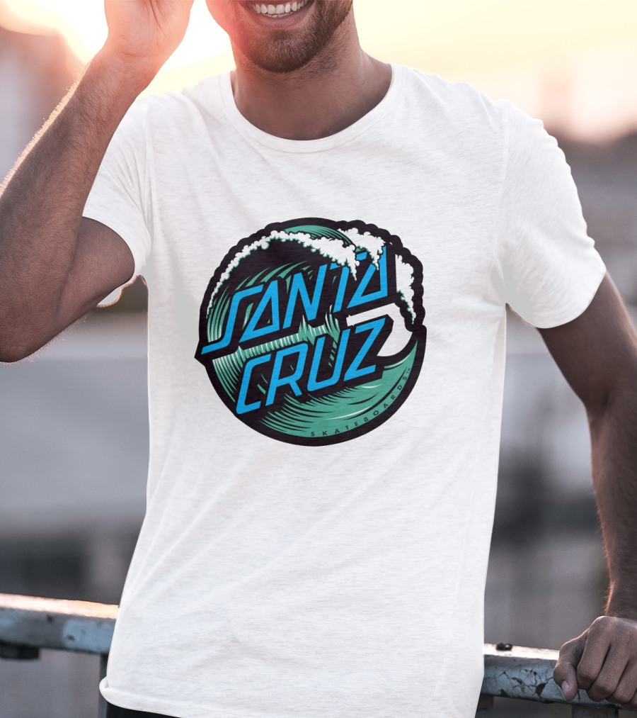 Santa Cruz Skateboards Wave T-Shirt