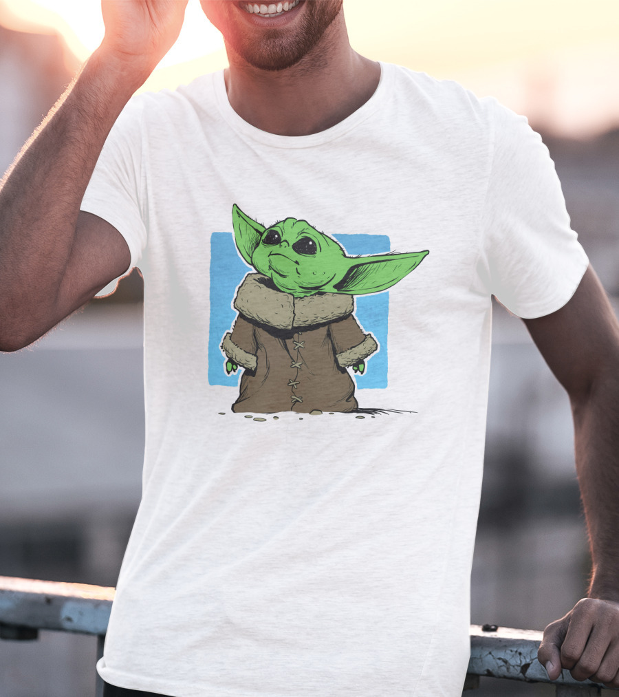 Grogu Cute Creature From Star Wars The Mandalorian T-Shirt