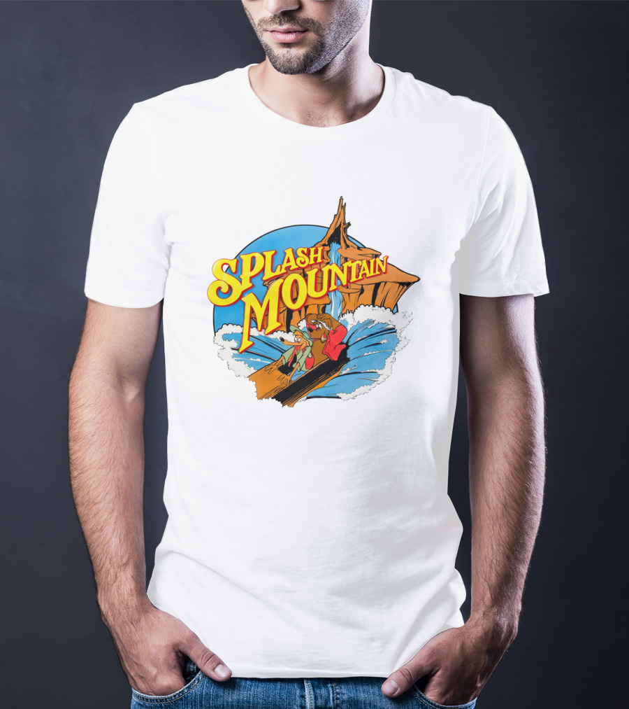 Splash Mountain Ride Log Flume Adventure Disney Characters T-Shirt