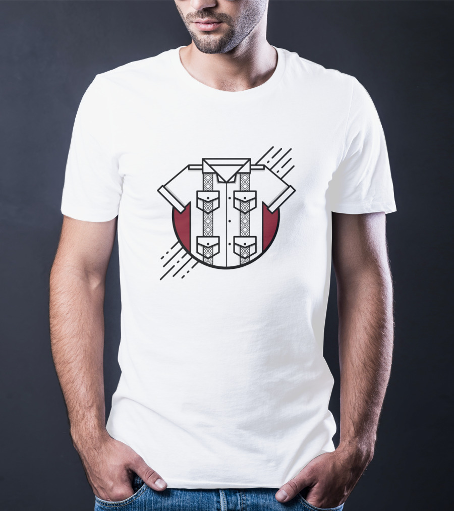 Classic Guayabera Iconic T-Shirt