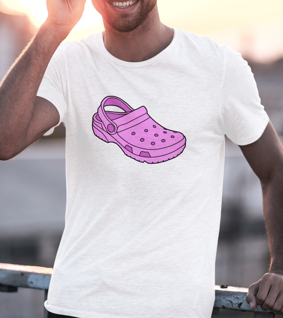 Crocs Pink Clog T-Shirt