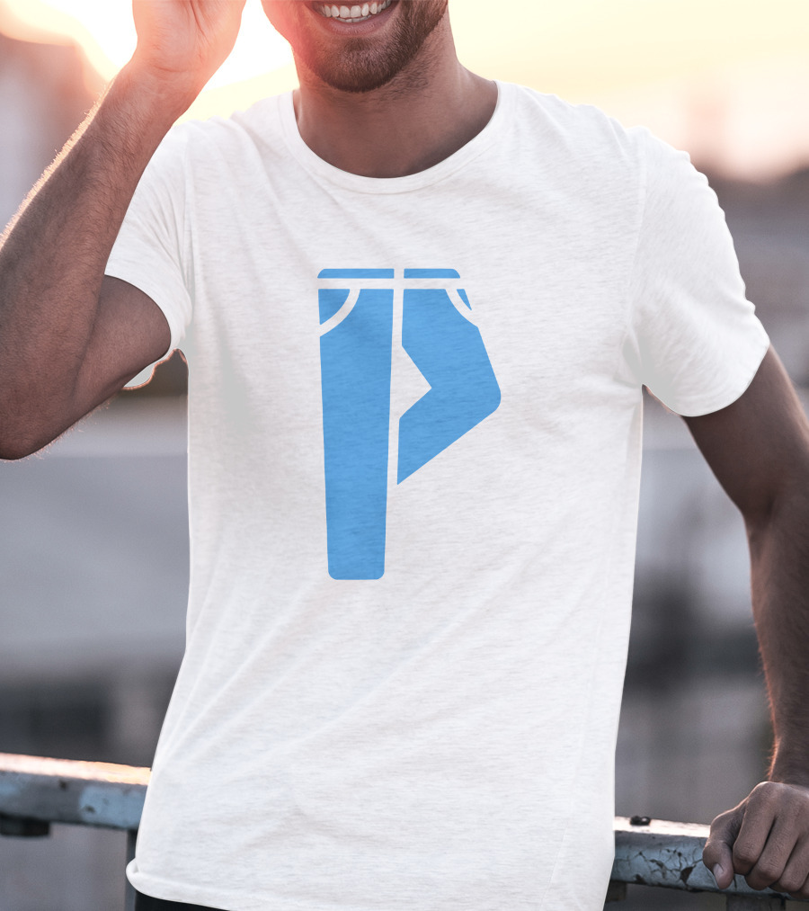 Pant Icon Blue Leg T-Shirt
