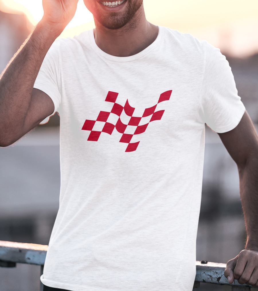 Checkered Racing Flag T-Shirt