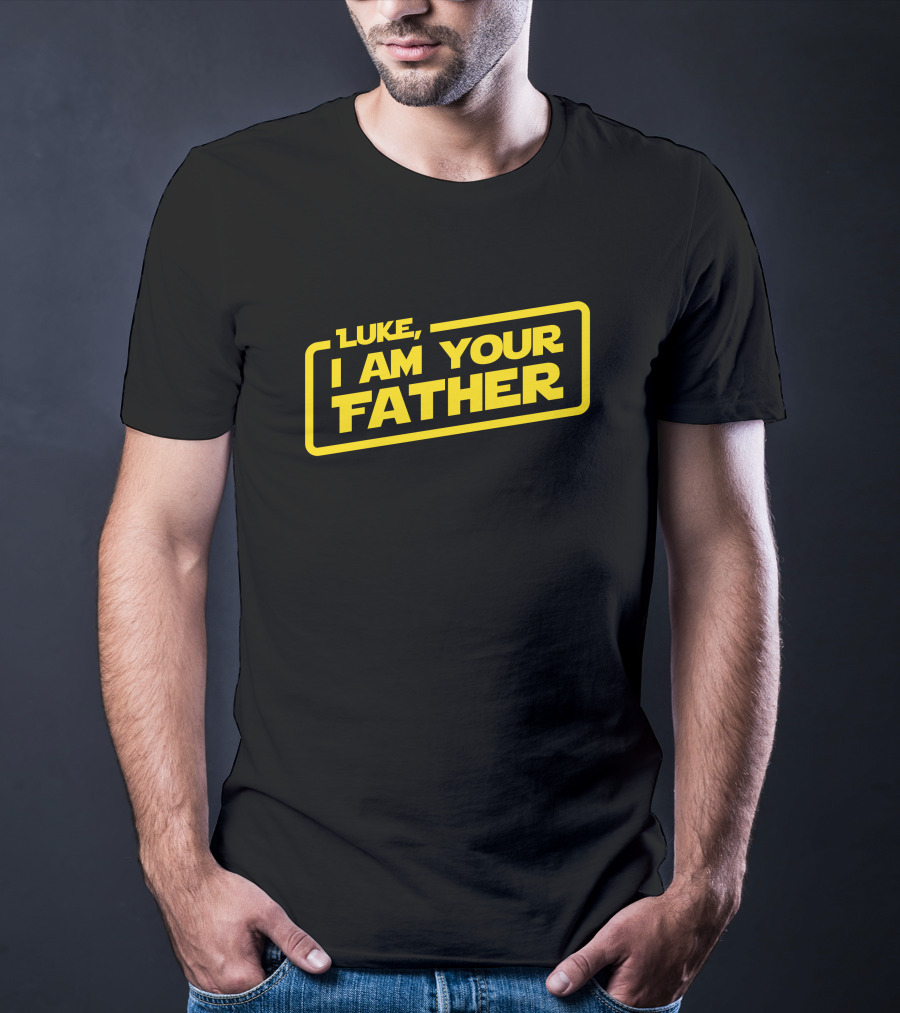 LUKE I AM YOUR FATHER Yellow T-Shirt
