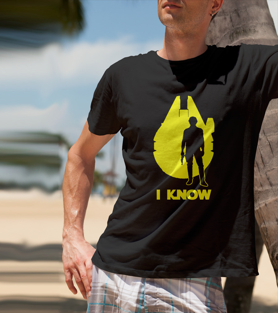 Starwar Couple I Know Millennium T-Shirt