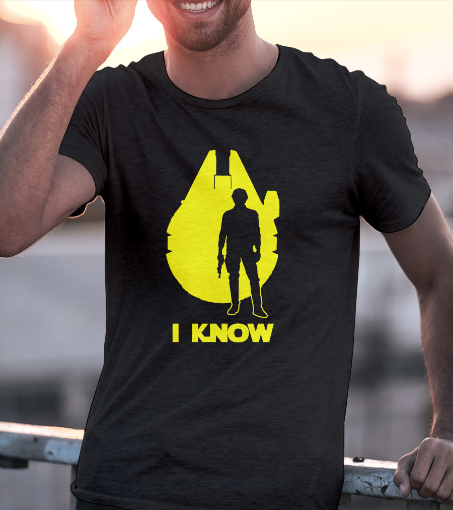 Starwar Couple I Know Millennium T-Shirt