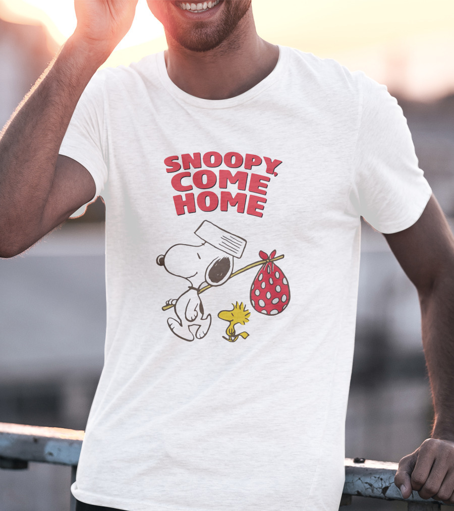 Snoopy Come Home Peanuts Vintage Cartoon T-Shirt