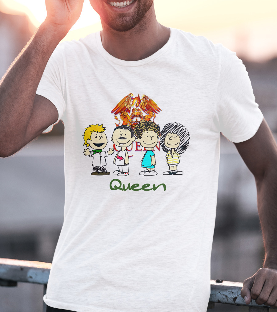Queen Characters With Phoenix Crest T-Shirt