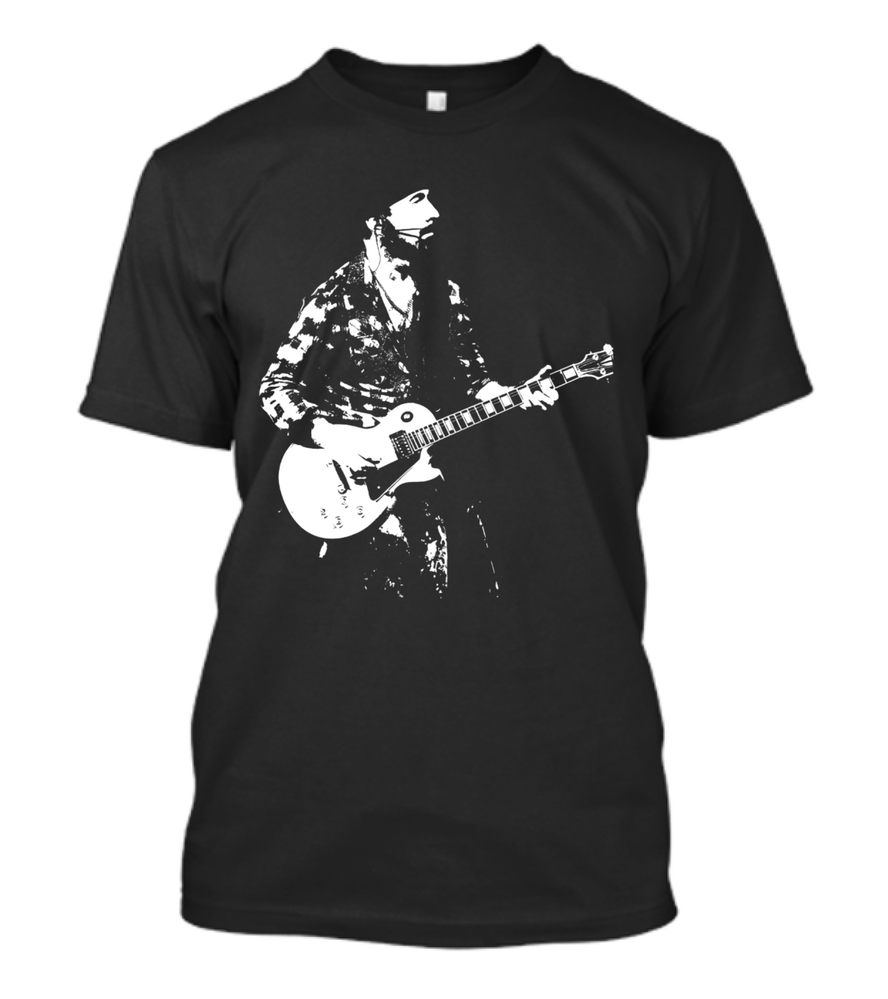Mens Guitar Player Iconic Style Les Paul T-Shirt