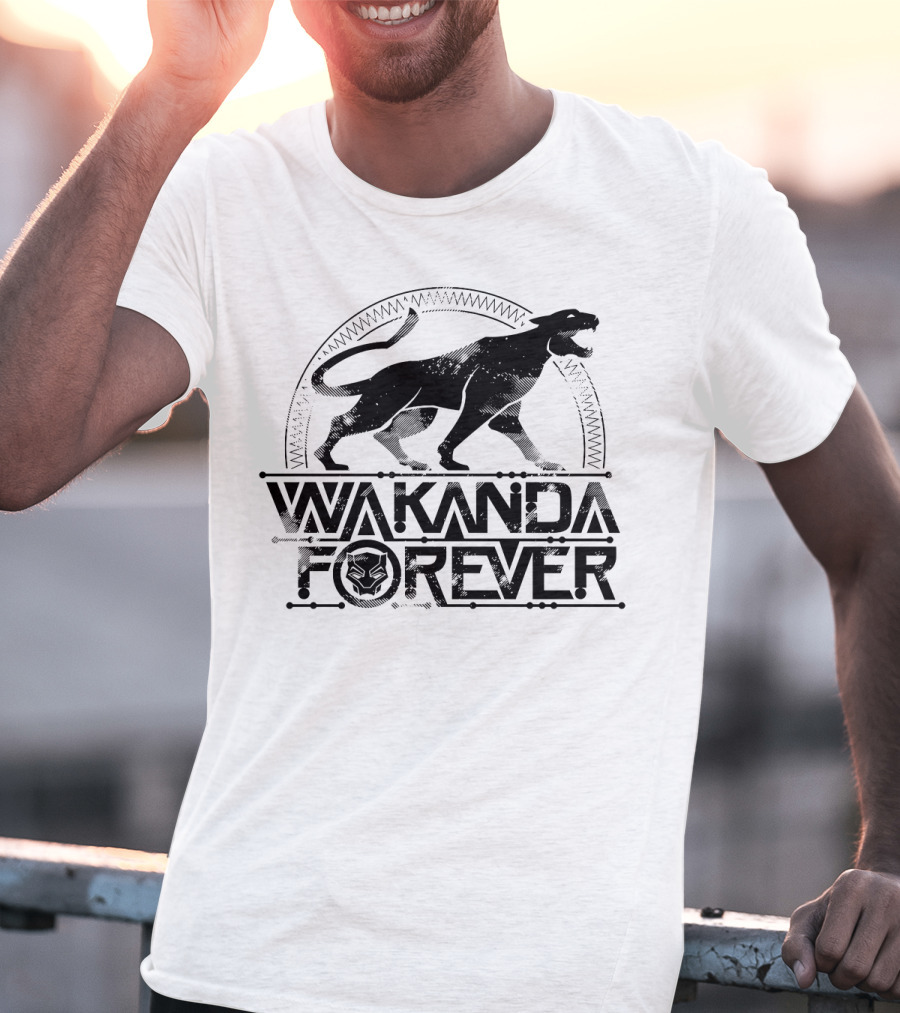 Wakanda Forever Panther T-Shirt