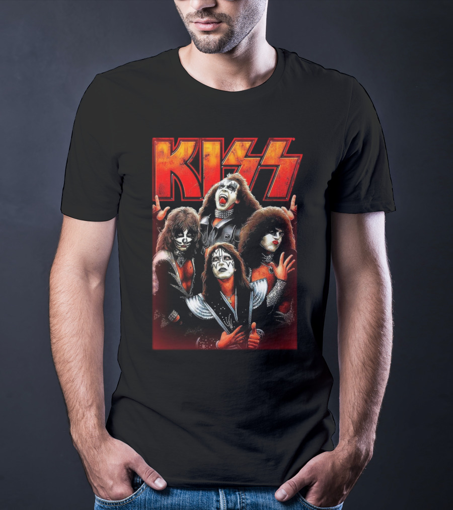 KISS Band Members Iconic T-Shirt