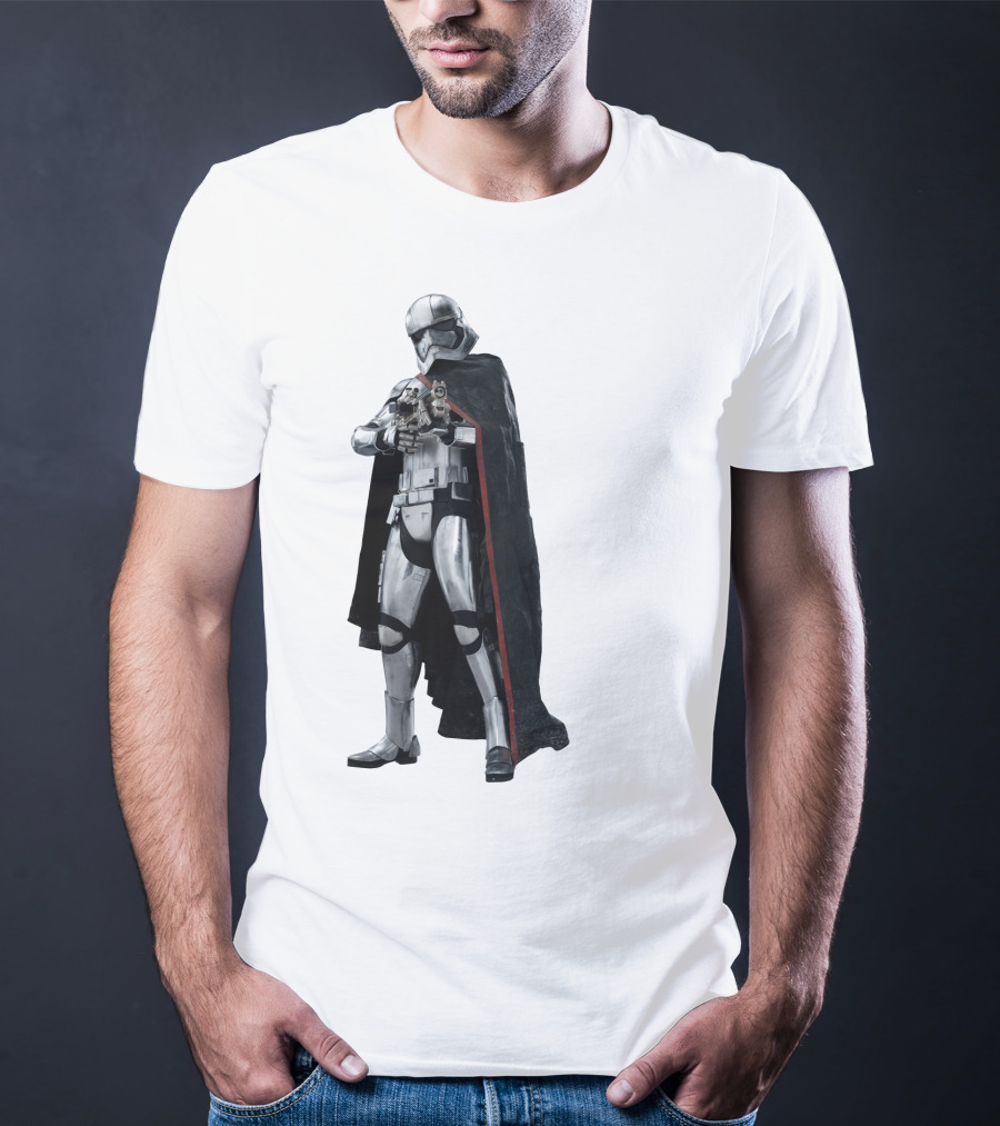Star Wars Captain Phasma Armor Cloaked T-Shirt