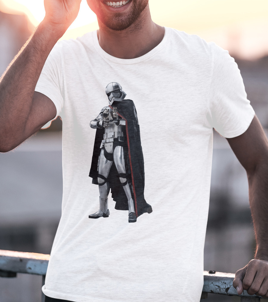 Star Wars Captain Phasma Armor Cloaked T-Shirt