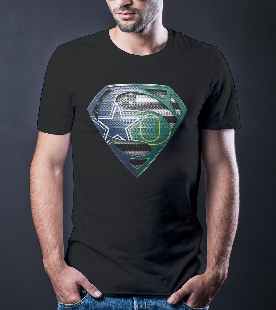 Dallas Oregon Superman Logo Sspus191 T-Shirt