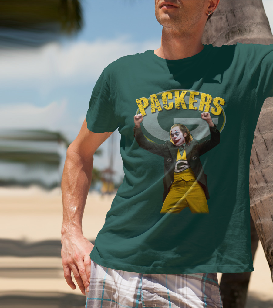 Packers Joker Fusion With Green Bay T-Shirt