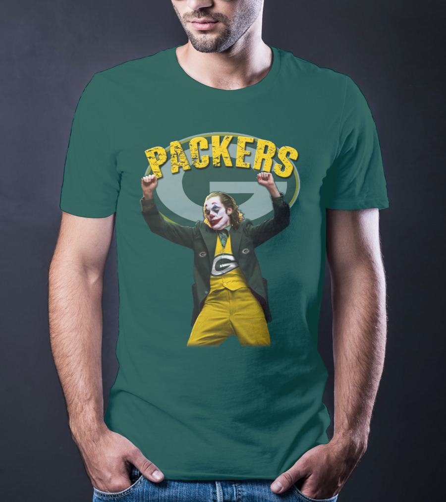 Packers Joker Fusion With Green Bay T-Shirt