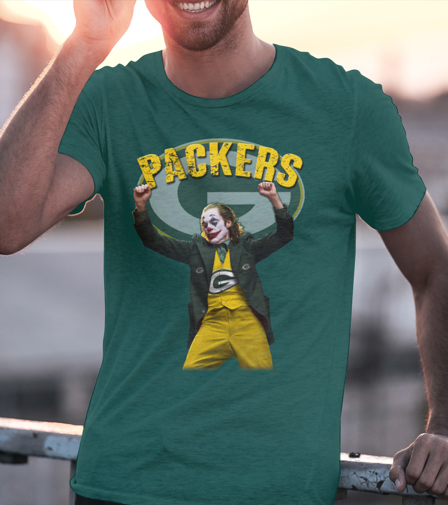 Packers Joker Fusion With Green Bay T-Shirt
