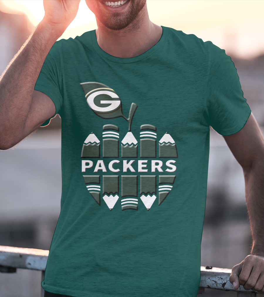 Packers Pencil Apple T-Shirt