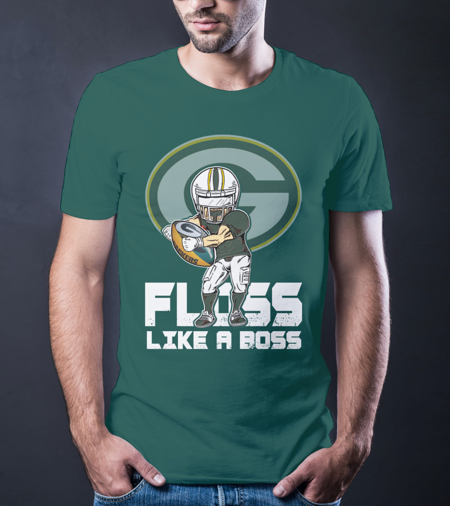 Green Bay Packers Floss Like A Boss T-Shirt