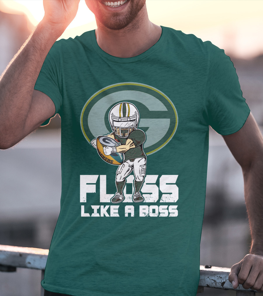 Green Bay Packers Floss Like A Boss T-Shirt