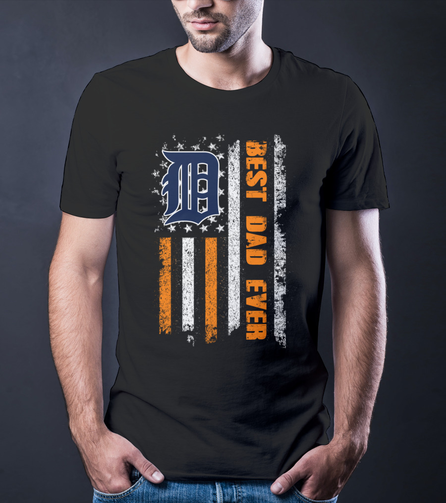 Detroit Best Dad Ever Evd 109 T-Shirt