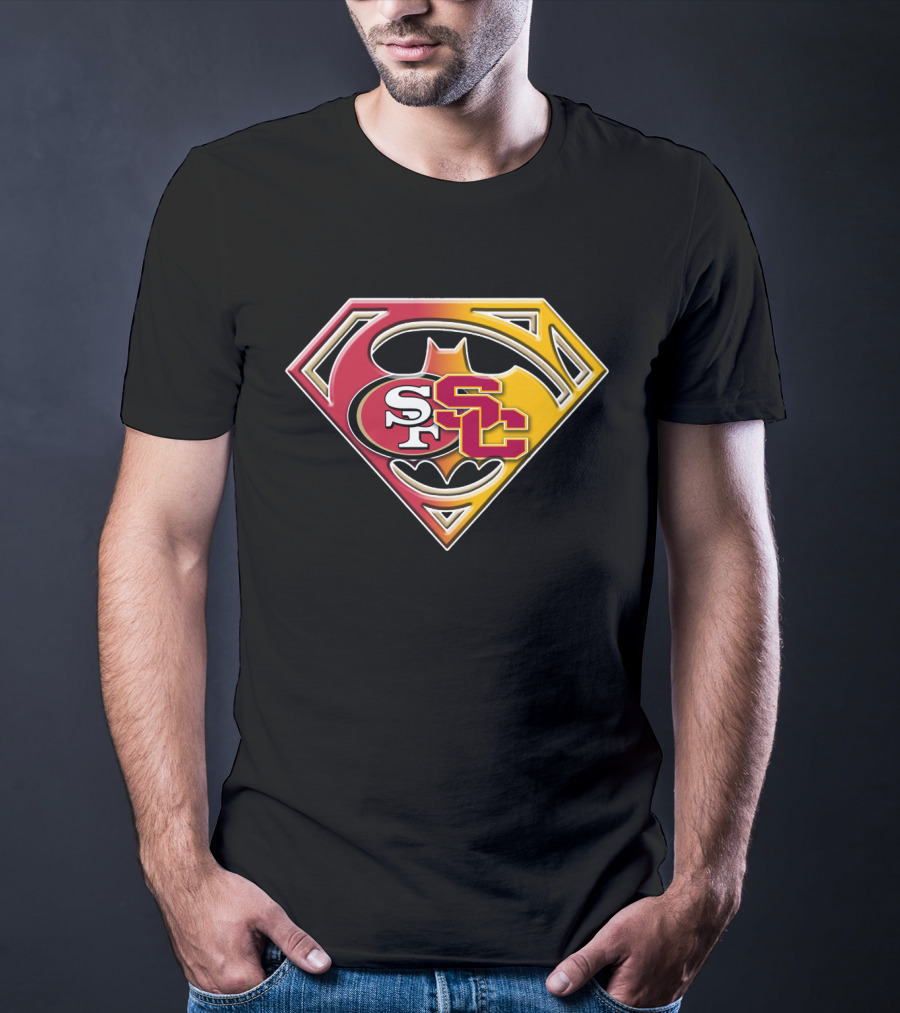 Sf Sc Superman Batman T-Shirt