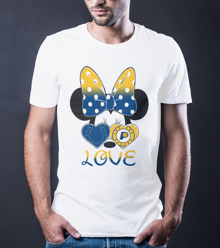 Minnie Mouse Indiana Pacers Love T-Shirt