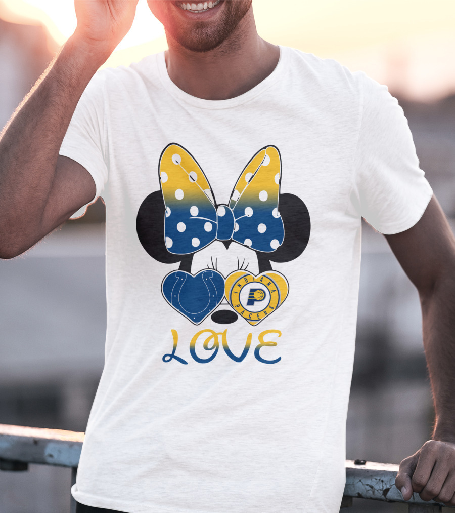 Minnie Mouse Indiana Pacers Love T-Shirt