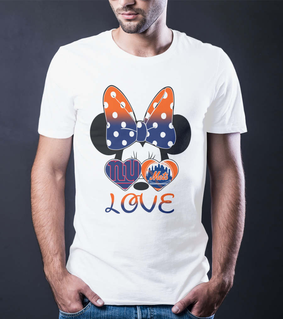 Ny Giants Ny Mets Love T-Shirt