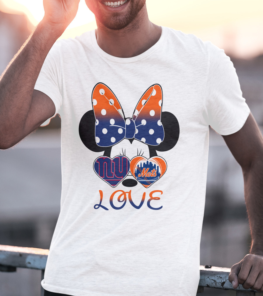 Ny Giants Ny Mets Love T-Shirt