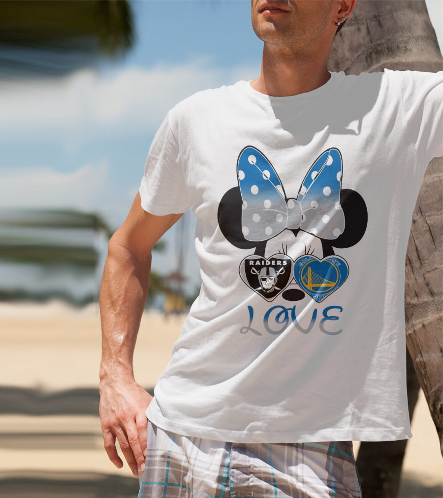 Love Raiders Warriors Bow T-Shirt