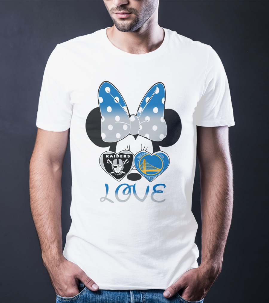 Love Raiders Warriors Bow T-Shirt