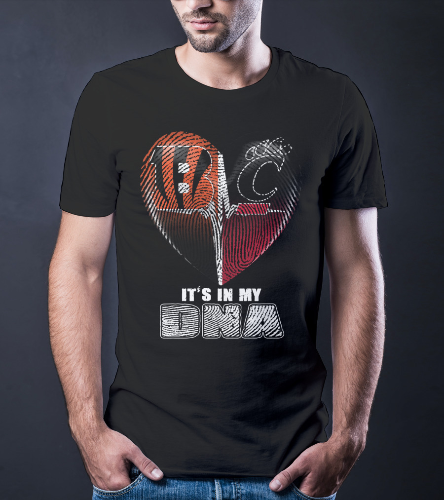 Cincinnati Bengals Bearcats It's In My Dna T-Shirt