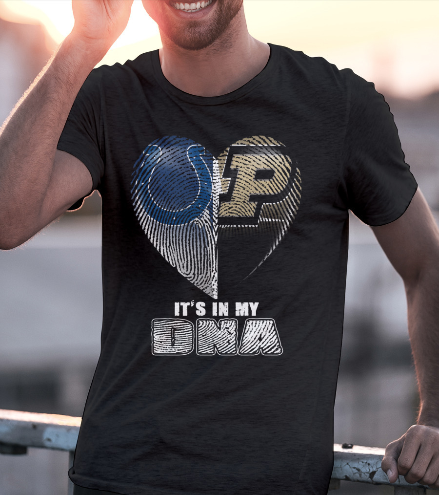 Colts Purdue It's In My Dna T-Shirt