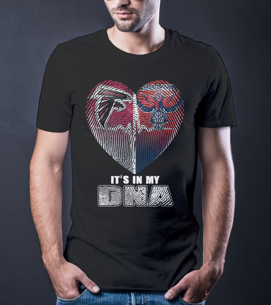 It's In My Dna Falcons Atlanta Basketball T-Shirt