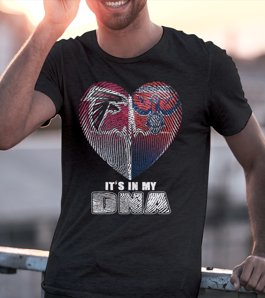 It's In My Dna Falcons Atlanta Basketball T-Shirt
